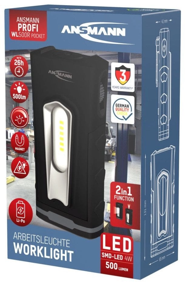 Ansmann 990-00123 Worklight Pocket LED (RGB)
