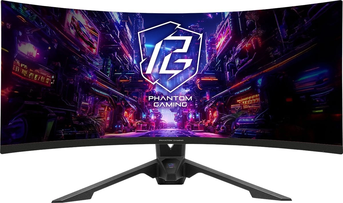 Monitorius ASRock Phantom Gaming PG34QRT3A180Hz WQHD