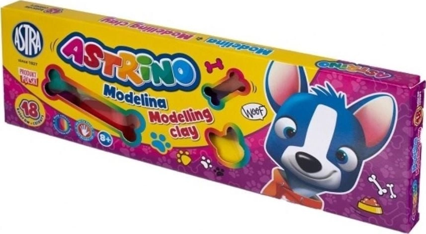 ASTRA art-pap Modeling clay 18 colors