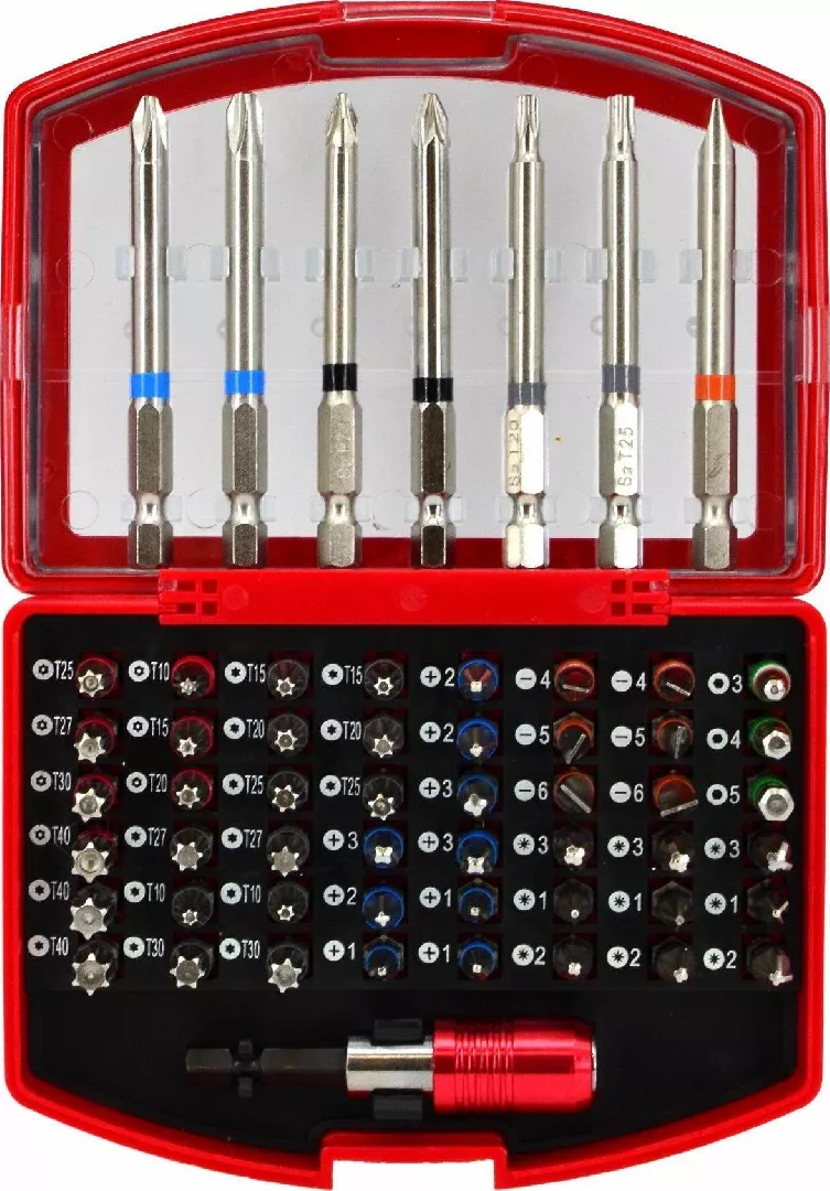 AW-Tools sukimo antgalių ronkinys 56vnt AW37925