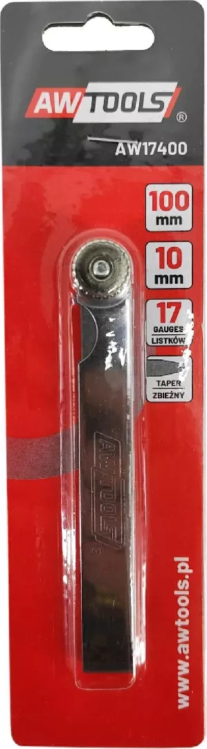 AWTools AWTOOLS SZCZELINOMIERZ 100mm 17 LISTKÓW