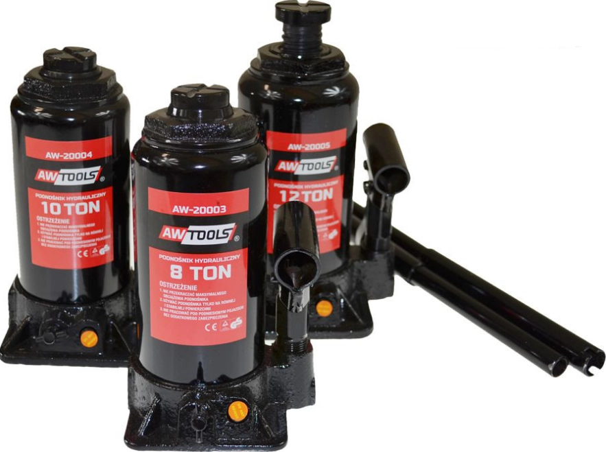 AWTools Hydraulic post jack 15T 227-432mm