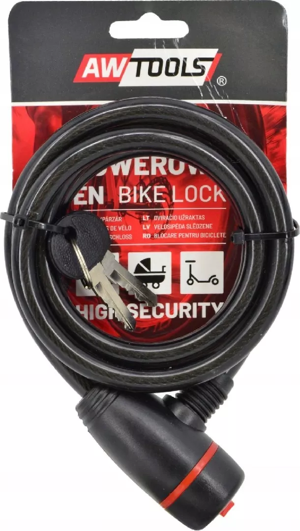 AWTOOLS BIKE LOCK fi 10 x