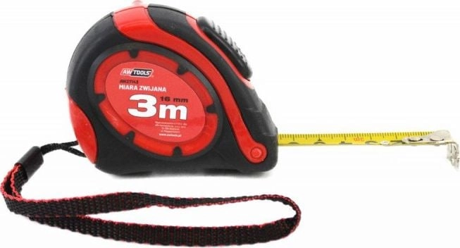 AWTools miara magnetyczna 3 x 16mm