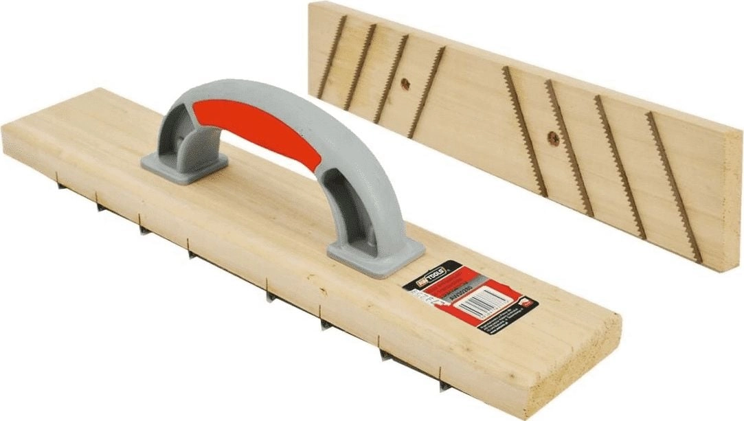 AWTools Wooden toothed plaster stripper (AW30280)