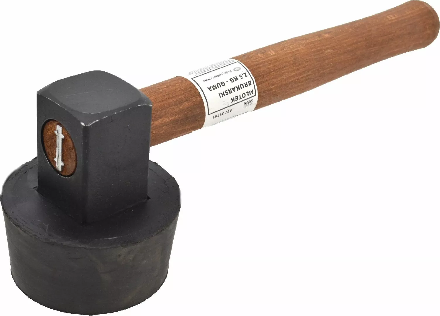 AWTOOLS PAVING HAMMER 2.5KG VULCANIZED