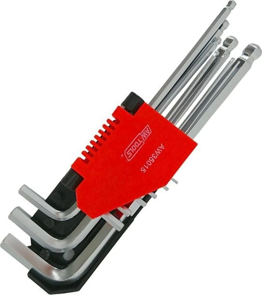 AWTools Allen keys 9 pieces with