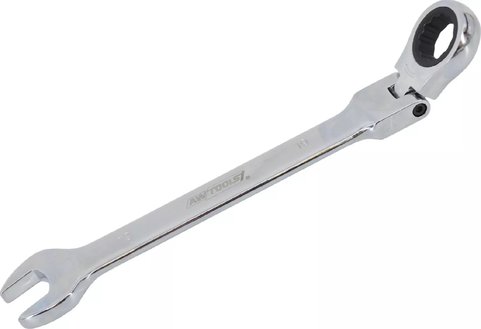 AWTOOLS COMBINATION WRENCH WITH RATCHET ARTICULATED
