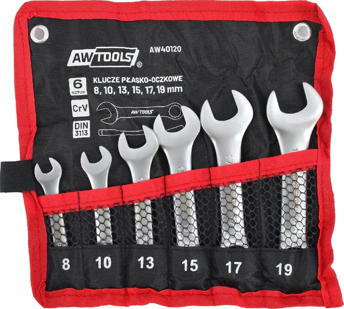 AWTools AWTOOLS SHORT COMBINATION WRENCH SET
