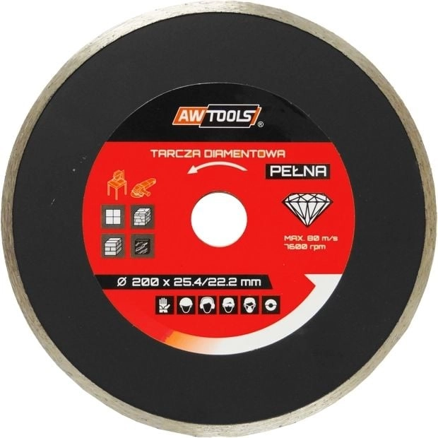 AWTools Full diamond disc 230 x