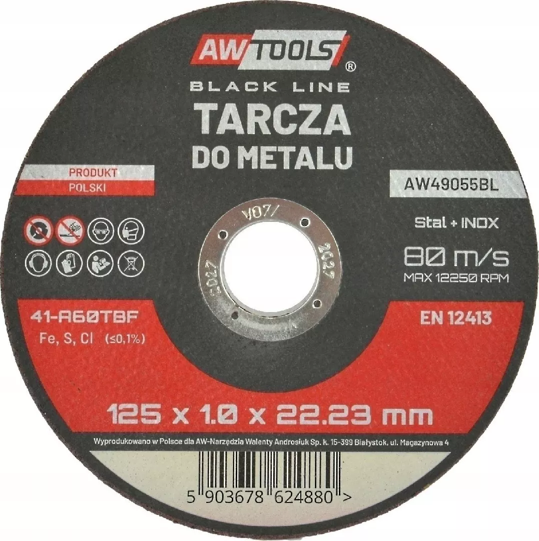 AWTools AW DISC FOR METAL 125*1