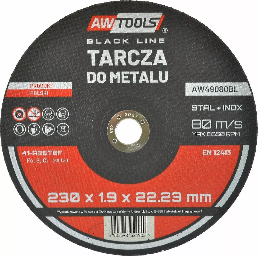 AWTools AW DISC FOR METAL 230*1