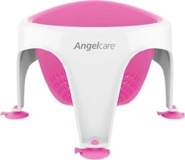 Abakus Krzesełko do kąpieli różowe  ANGELCARE