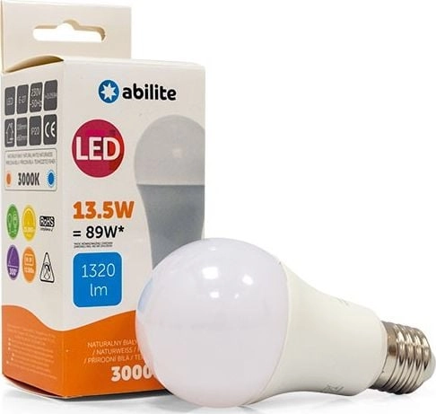 Abilite LED bulb classic milky warm