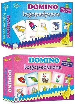 Abino Game Domino speech therapy mix