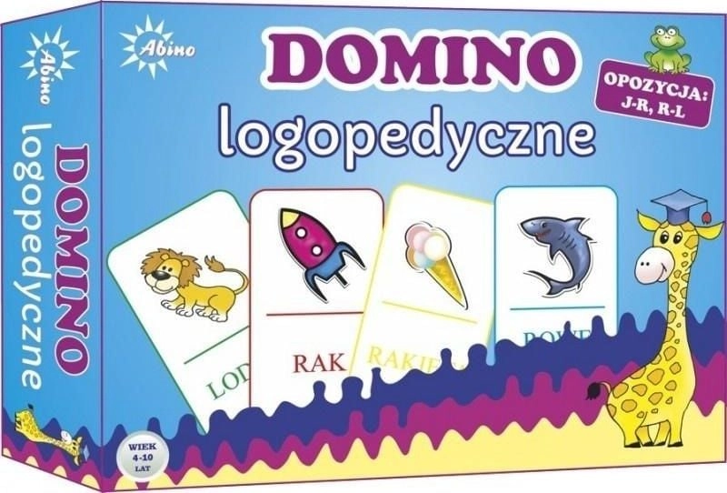 Speech therapy dominoes game j-r r-l