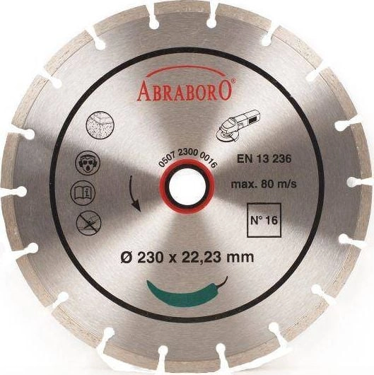 Abraboro Diamond disc 125 x 22/7