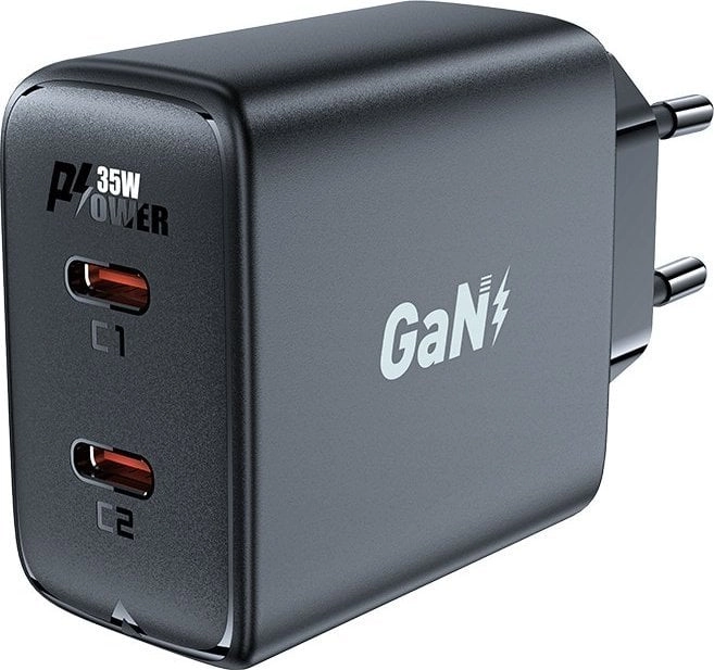 GaN 35W PD 2x USB C