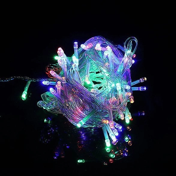 LED Christmas tree lights - 5m/50