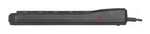 Activejet black power strip with cord