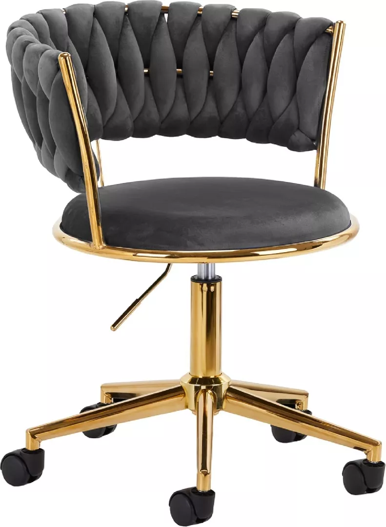 Activeshop 4Rico swivel chair QS-GW01G velvet