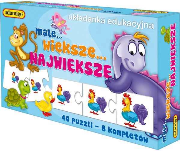 Adamigo Puzzle Small Bigger Biggest -
