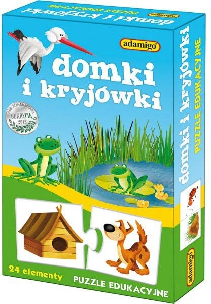 Adamigo Educational Puzzle Houses and Hideouts