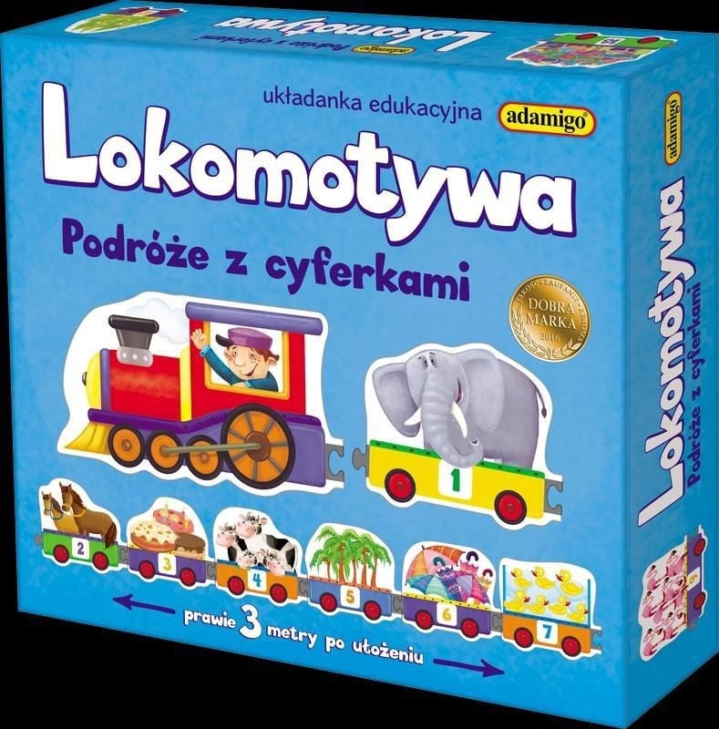 Adamigo Locomotive - journeys with numbers