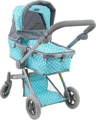Adar Deep mint doll stroller with