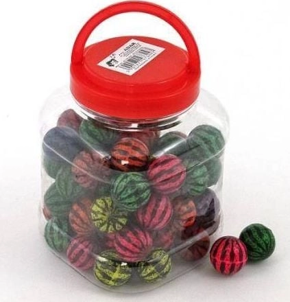 Adar Rubber balls jar Watermelon 3