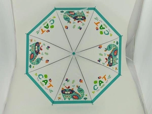 Adar Umbrella transparent with print mix