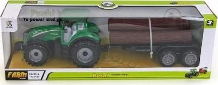 Adar Tractor with trailer powered in