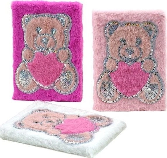 Adar Teddy bear notebook 22x16cm MIX