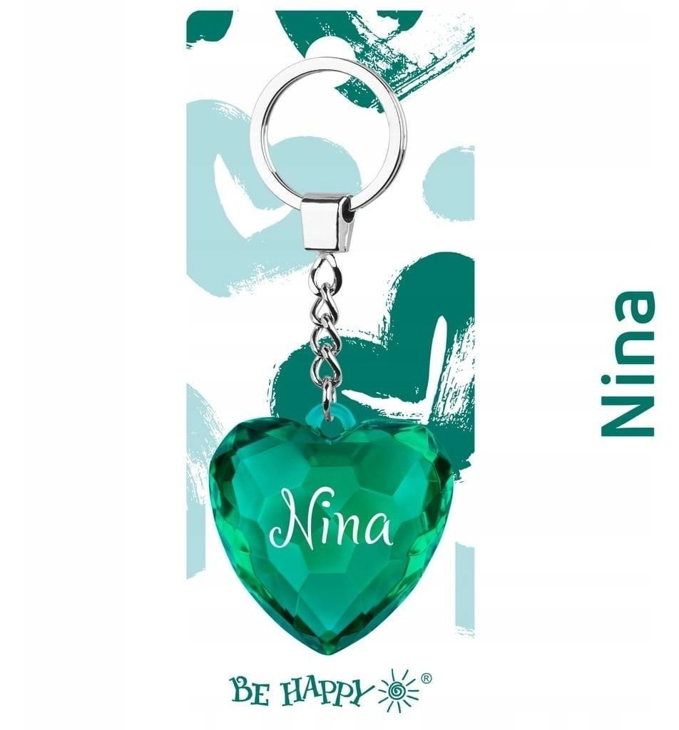 Nina Heart Keychain 5900094216460