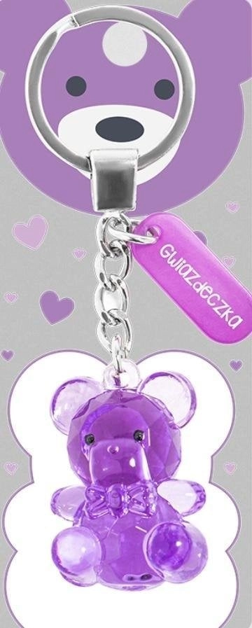Teddy bear keychain - Star 5900094239124