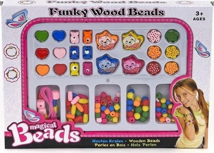 Set of wooden beads 5901271498600