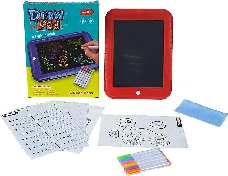Magnetic board that glows in the