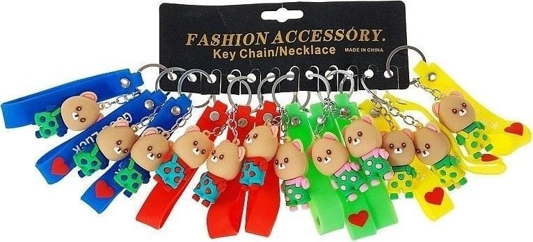 Teddy bear keychain (12 pcs) EDUKAMP