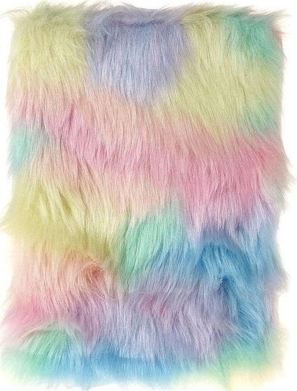 A5 notebook with a plush cover