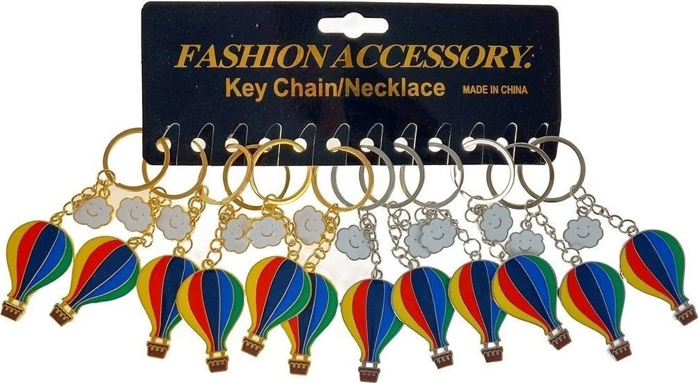 Balloons keychain (12 pcs) 5901271603769