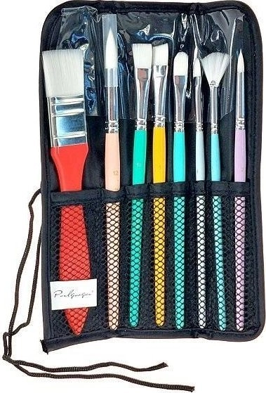 A set of brushes for painting