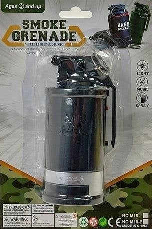 Grenade with sound light smoke 5901271608689