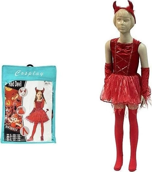 Carnival devil costume size 100-110 cm