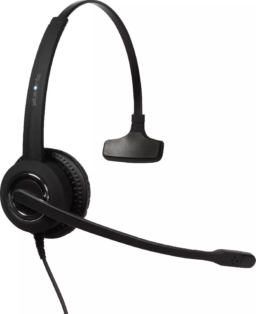 Plusonic galvassegas uz auss 6337-0,1P Melns