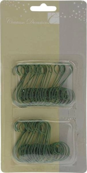 XMAS TREE HOOKS 40PCS GREEN AWR000070