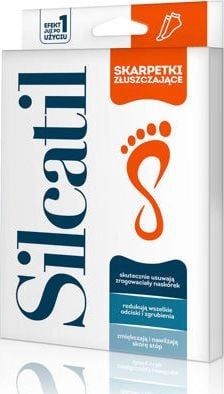 Aflofarm Silcatil Exfoliating socks 1 pc