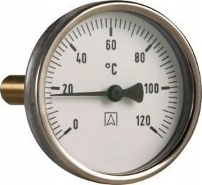 Termometr bimetal BiTh63 100mm 0-120^C GZ1/2