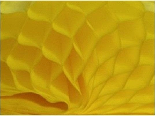 Yellow 3D tissue paper 20x33cm 5902581122162