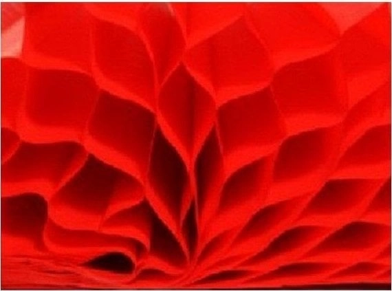 Red 3D tissue paper 20x33cm 5902581122179