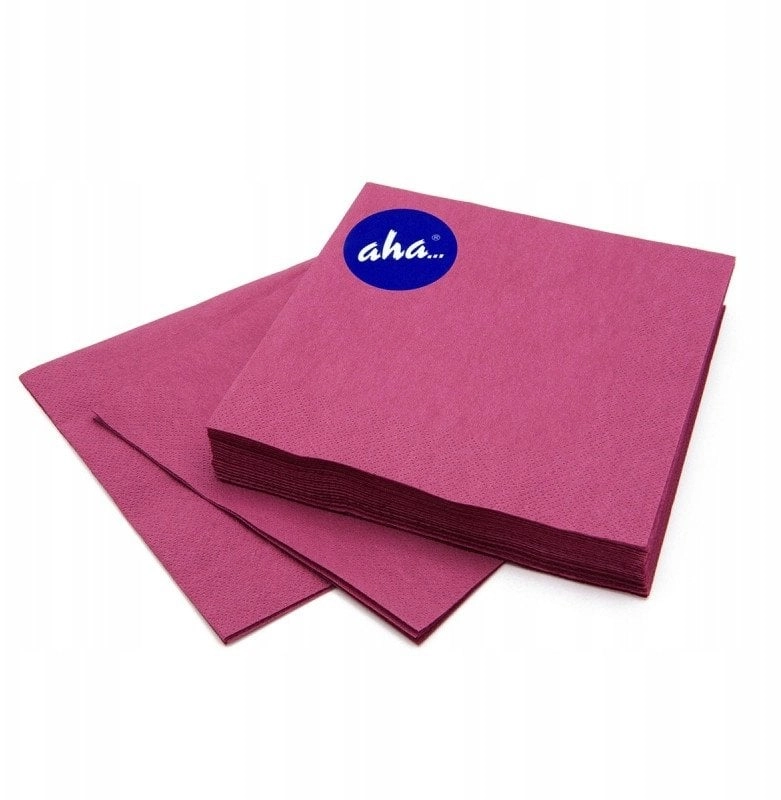 AHA napkins  3-ply  1/4 fold  33x33cm